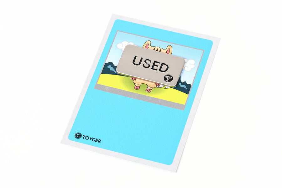 USEDマーカー プレミアム（金属製）4枚入り 効果を使ったカードを分かりやすく！